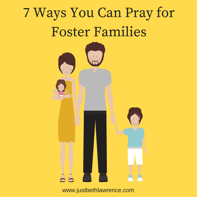 Supporting Foster Families: 7 Ways You can Pray